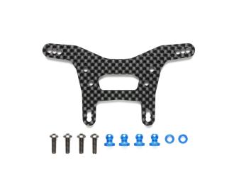 XV-02 Carbon Damper Stay F, chassis upgrade part