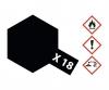 X-18 Semi Gloss Black, acrylic paint, 23 ml