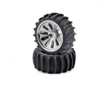Beach tyre set CV-10B, wheel set for 1:10 models