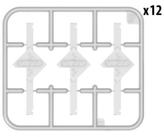 1:35 Anti-tank Obstacles (12)