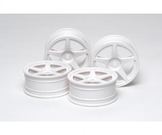 1:10 5-Spoke Wheels, RC rims, 24mm Offset 0