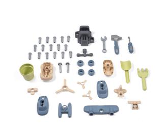 Smoby Life Spielhaus Natur mit Werkstatt