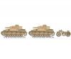 1:35 Dt. PzKpfw.IV Ausf.F m. Krad DAK 1:35 Dt. PzKpfw.IV Ausf.F m. Krad DAK