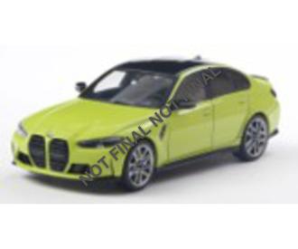 1:43 BMW G80 M3 Sedan Sao Paulo yellow 1:43 BMW G80 M3 Sedan Sao Paulo yellow