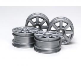 M-Chassis 8-Sp. Wheels, wheel set, flat silver