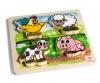 Feel-Puzzle with Fabric