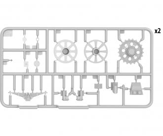 1:35 Dt. Pz.Kpfw.III Ausf.B m. Crew (5)