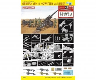 1:35 German s.FH.18 Howitzer w/Limber