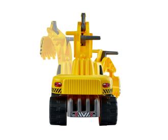 BIG Power Worker Maxi Digger with 360° Seat and Soft Tyres