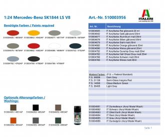 1:24 Mercedes-Benz SK1844 LS V8