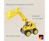 BIG Power Worker Mini Digger with  Soft Tyres