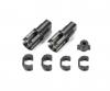 TRF420 Steel F Direct Cups, RC chassis parts