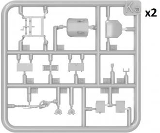 1:35 M3 Stuart erste Produktion mit Interieur