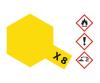 X-8 Lemon Yellow Gloss, acrylic paint, 23 ml