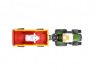 ABC Fendti tracteur avec remorque pour animaux et sons
