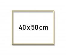 Alurahmen 40 x 50 cm - Gold