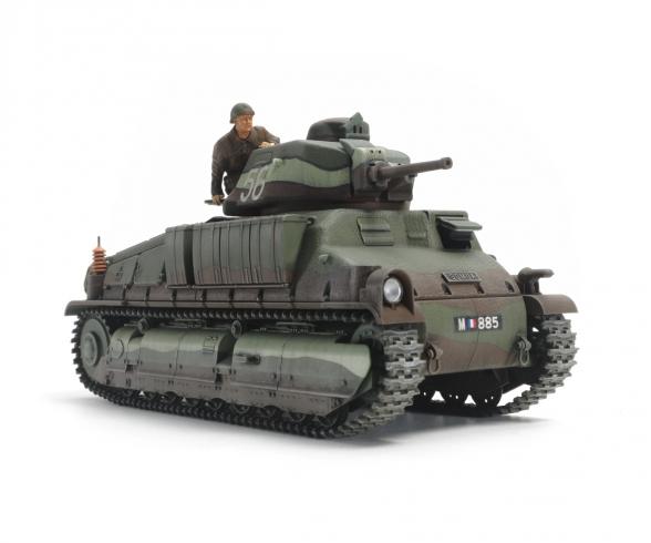 1:35 French Med. Tank SOMUA S35, model kit