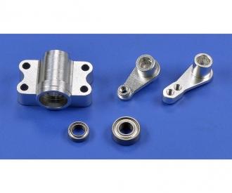 1:14 Alum. Steering Assem.Set EU 2/3Axle