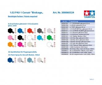 1:32 F4U-1 Corsair "Birdcage", plastic assembly kit