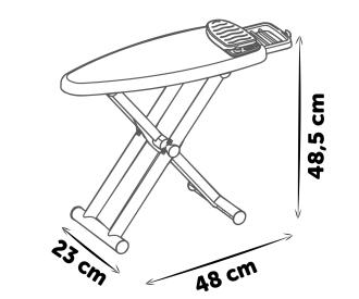 Tefal Ironing Board + Steam Iron