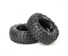 CC-01 Rock Block Tire Soft (2), RC tire set