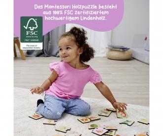 Montessori Puzzle Fruit and Vegetables
