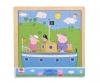 Peppa Pig, puzzle en marqueterie, 3 ass