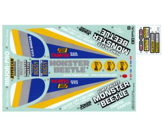 Monster Beetle Sticker Decal Sheet for RC Model