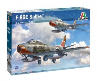 Italeri F-86E Sabre Aircraft Model Kit 1:48