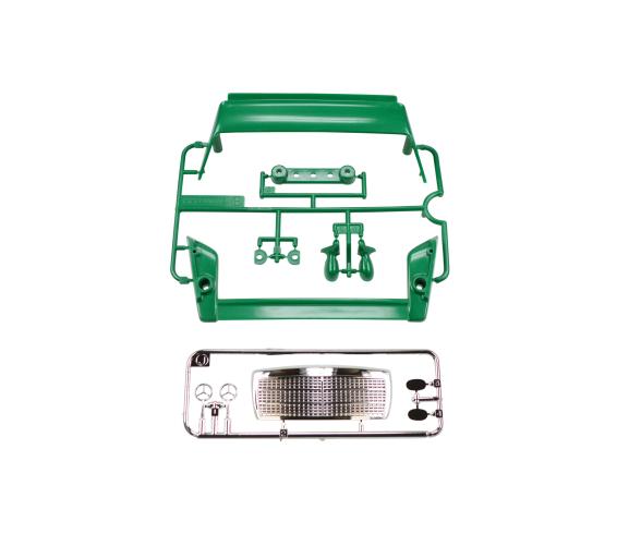 Mirror/Rear Wing EVOII, model parts, green