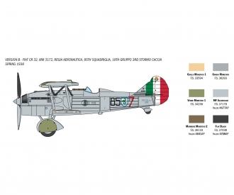 Fiat CR 32 Freccia 1:72 Aircraft Model Kit
