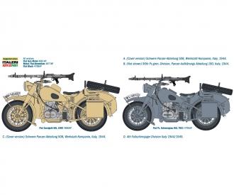 BMW R75 Military Motorcycle with Sidecar 1:9