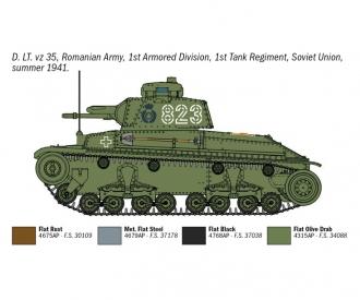 Italeri Panzerkampfwagen 35(t) Model Kit 1:72