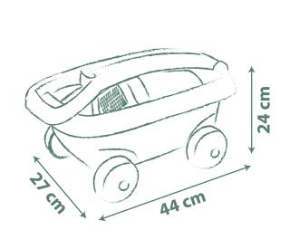 Smoby Life Garnished Beach Cart