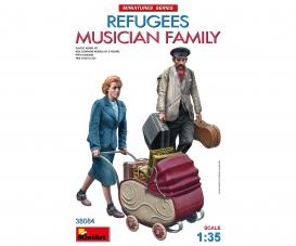 1:35 Set de figurines Famille de musiciens voyageurs (2)