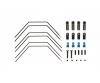 XV-01/T Front/Rear Stabilizer Set, RC chassis tuning