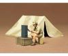 1:35 Tent w/ Radio, Diorama set, WWII scene