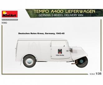 1:35 Tempo A400 Lieferwagen RK 3Rad