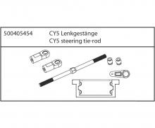 CY5 Lenkgestänge/Servohalter