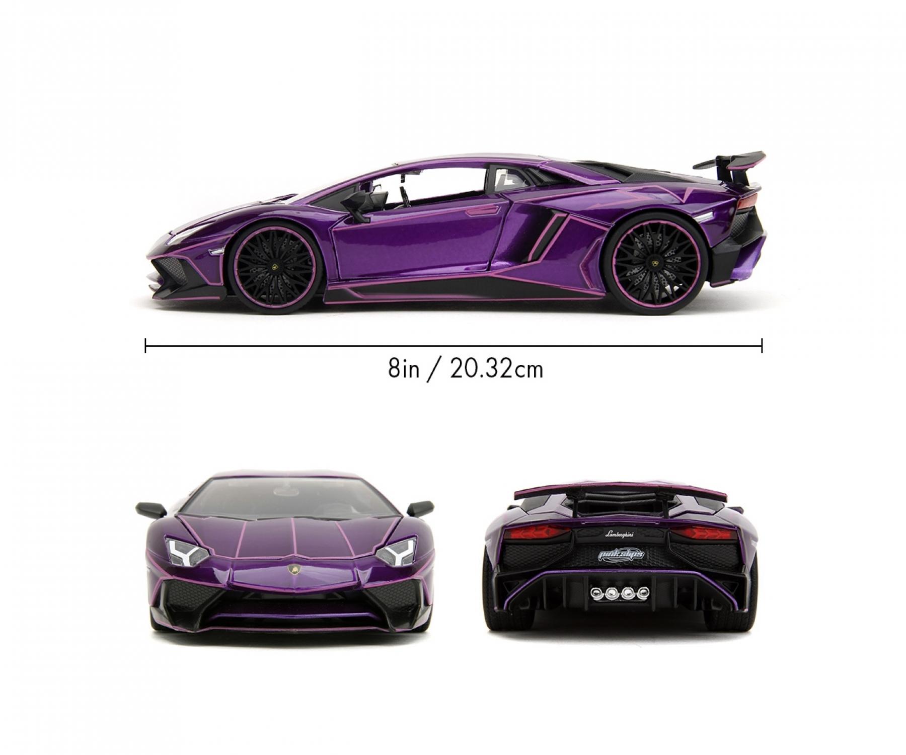 Buy Pink Slips Lamborghini Aventador SV 1:24 online | Jada Toys