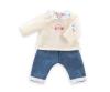 Cor.MGP 36cm TShirt WE Paris + jeans