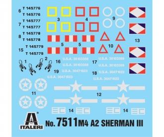 1:72 M4A2 Sherman III (2 fast ass. Mod.)