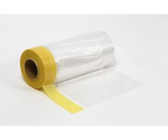 Masking Tape with Plastic Sheeting, 550 mm