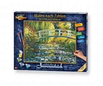 Seerosenteich nach Claude Monet (1840-1926) Malen nach Zahlen