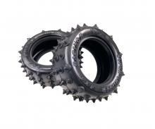 Rear Pin-Spike Tires 38mm, RC spare tyres