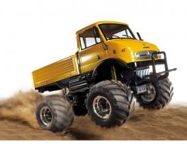 1:10 RC MB Unimog 406 Gelb lack. (CW-01)