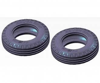 BB-01 Rough Ride Buggy Front Tires, 2-Pack