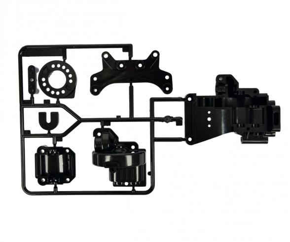 TA-01/TA-02 B-Parts, gearbox rear parts set