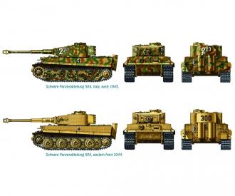 1:72 chars de combat VI Tiger I version E