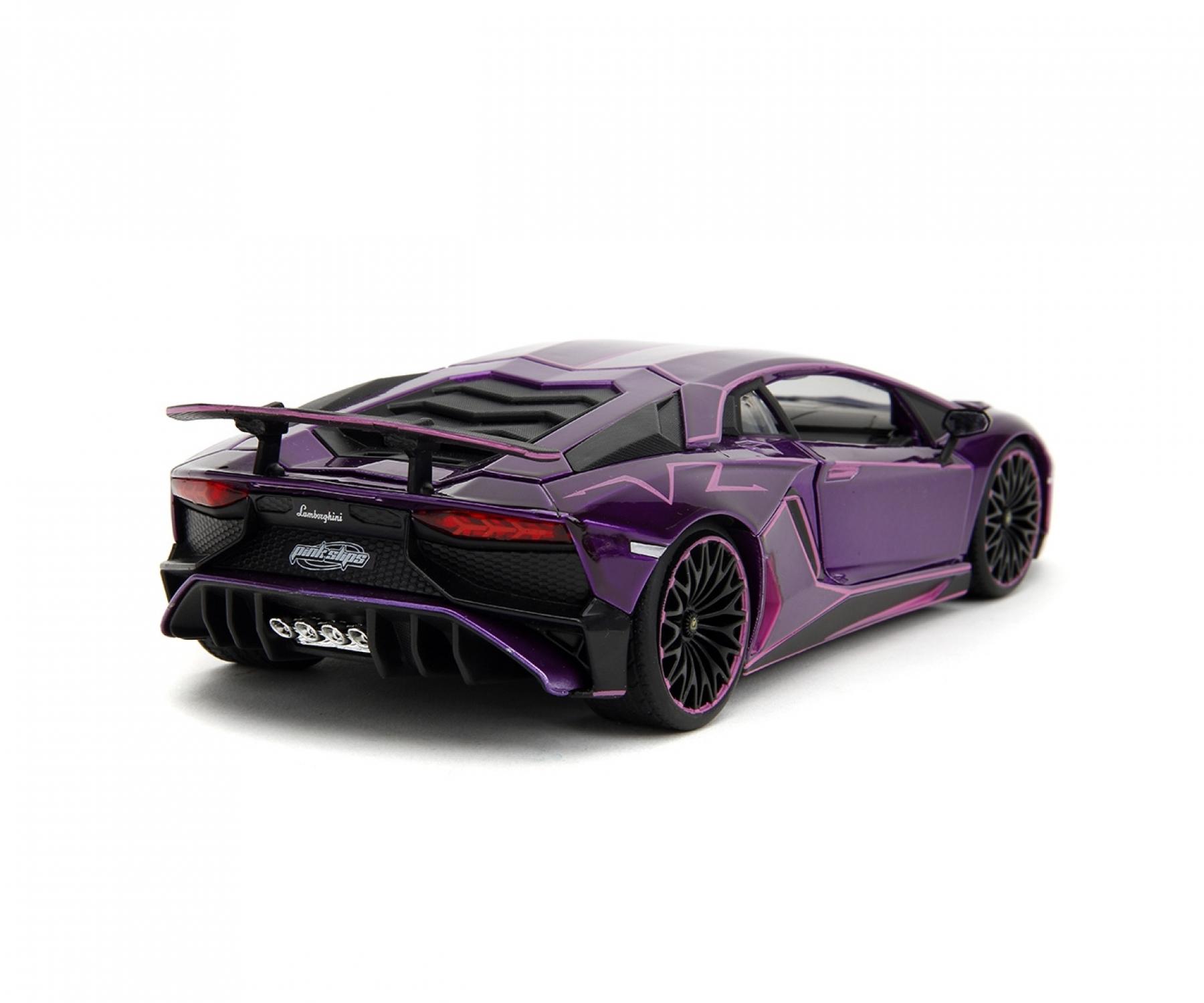 Jada PINK SLIPS　ランボルギーニ　アヴェンタドール　SV　1/24 Amazon.co.jp: Jada Toys Pink Slips 1:24 W5 ランボルギーニ